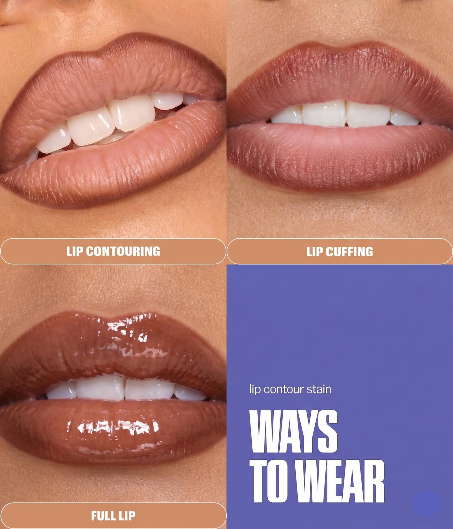 TEINTÉ 12-HOUR DUAL SIDED LIP CONTOUR STAIN